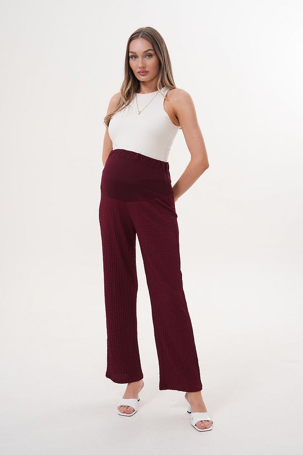 Hamile ve Lohusa Ayarlanabilir Bel Bubble Pantolon - 5