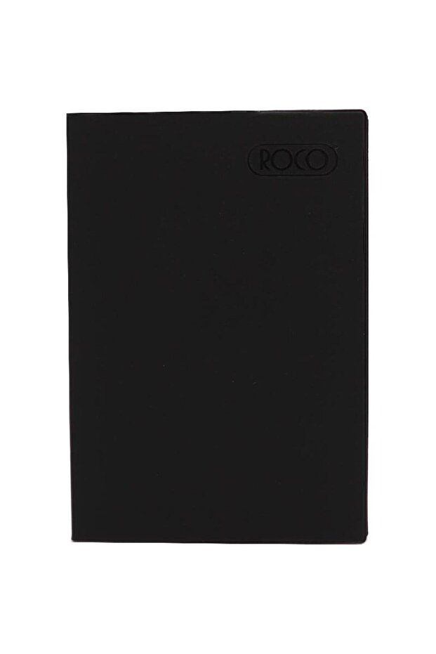 Notebook A5 80 Sheets Lined Black - 3