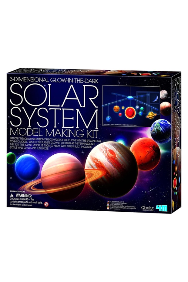 4M 3D Glow-In-The-Dark Solar System Model Making Kit