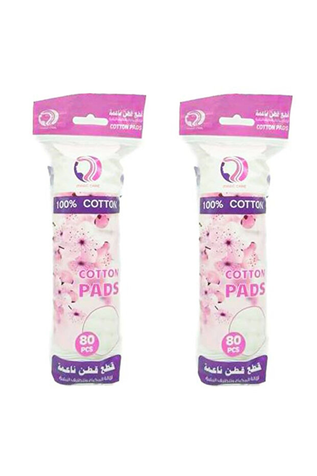 Magic Care Multi-Purpose Soft Cotton Pads 2 Pieces - 120 Pieces