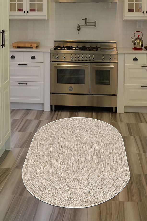 Vizon Halı Makinede Yıkanabilir Kaymaz Taban Salon Halısı - 3
