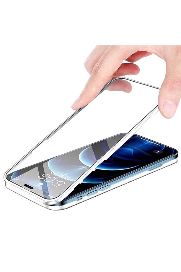 Apple iPhone 11 Uyumlu 360 Derece Tam Kaplayan Cam Kapak Kılıf - 2