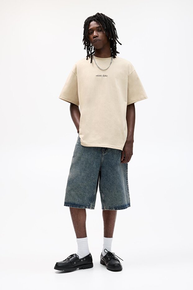 İşlemeli t-shirt - 2