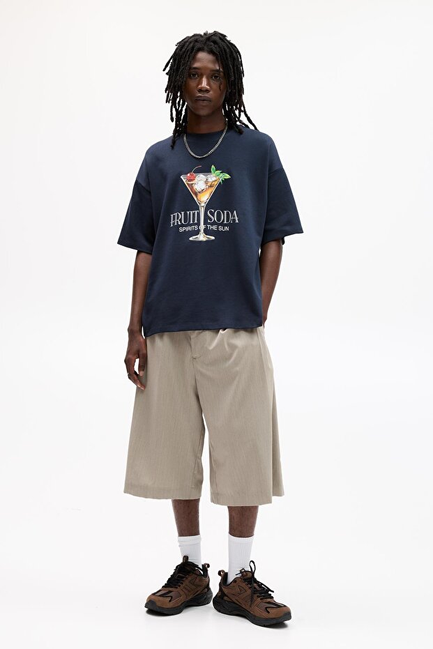 Kokteyl bardağı tişört - 2