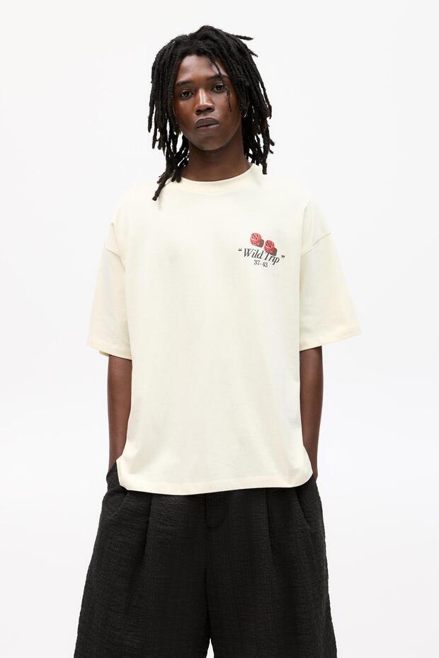 Zar baskılı tişört - 1