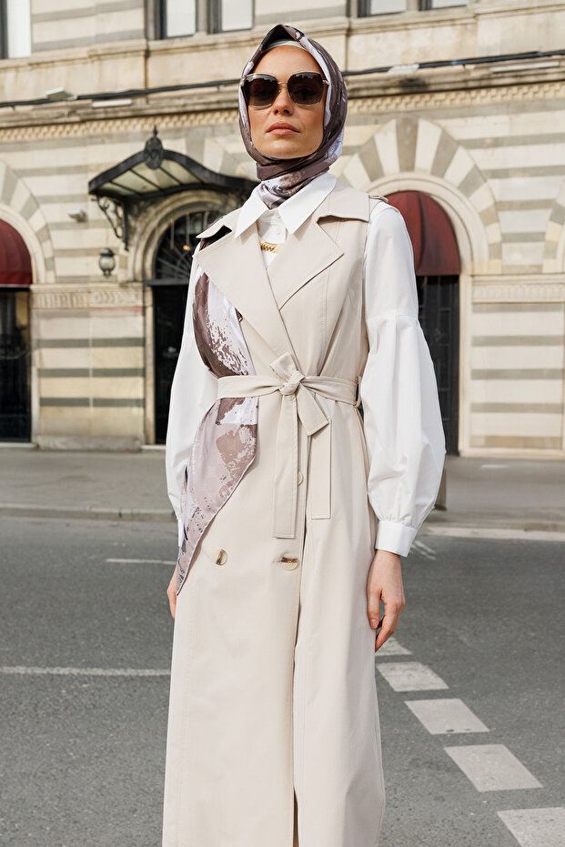 Uzun Kruvaze Yelek - 2