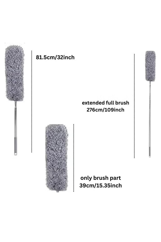 منفضة ريش من الألياف الدقيقة قابلة للتمديد - 3