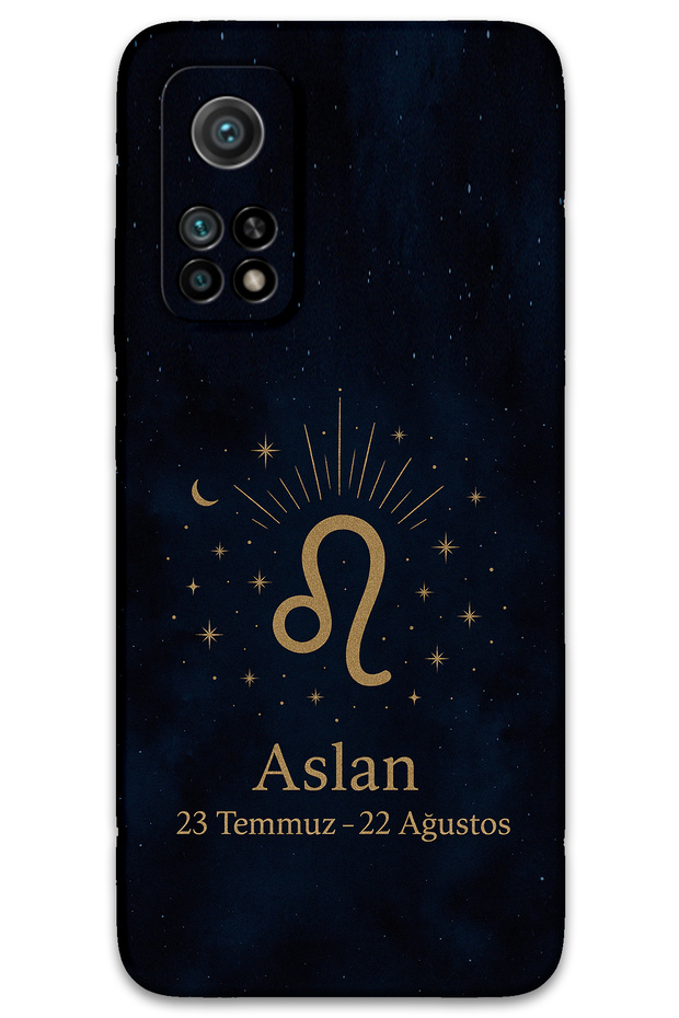 Xiaomi Mi 10t Compatible Leo Pattern Phone Case + Screen Protector - 5772
