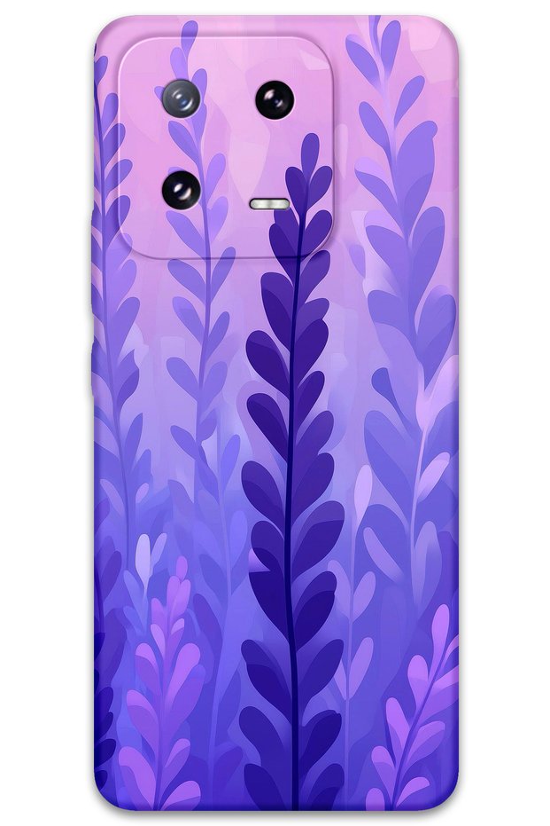 Xiaomi Mi 13 Compatible Flower Pattern Phone Case + Screen Protector - 5798