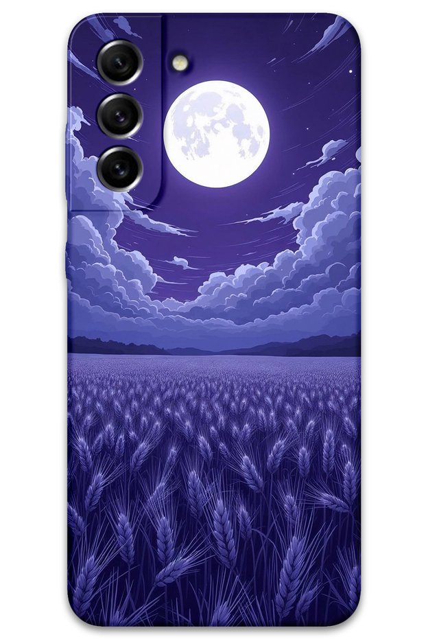 Galaxy S22 Plus Compatible Flower Pattern Phone Case + Screen Protector - 5797
