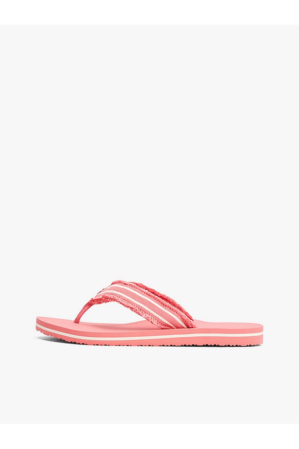 TH Monogram Webbing Strap Flip-Flops - 8