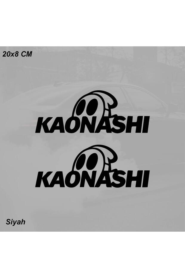 Kaonashi (Japanese Automobile Sticker) Jdm Sticker Motorcycle Car Laptop Sticker Adhesive Foil