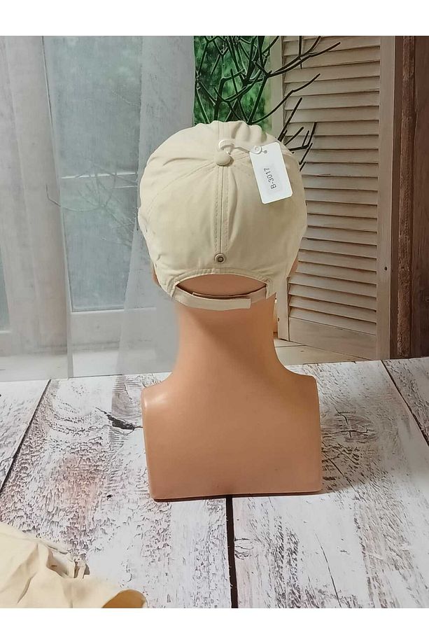 Ense Korumalı File Maskeli Şapka - 6