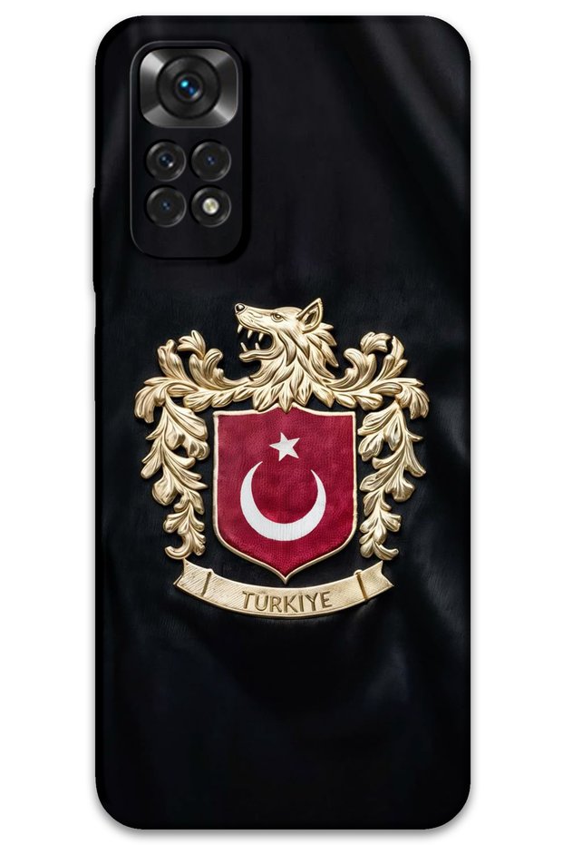 حافظة هاتف Xiaomi Redmi Note 11 Pro 5G متوافقة مع النمط التركي + واقي شاشة - 5855