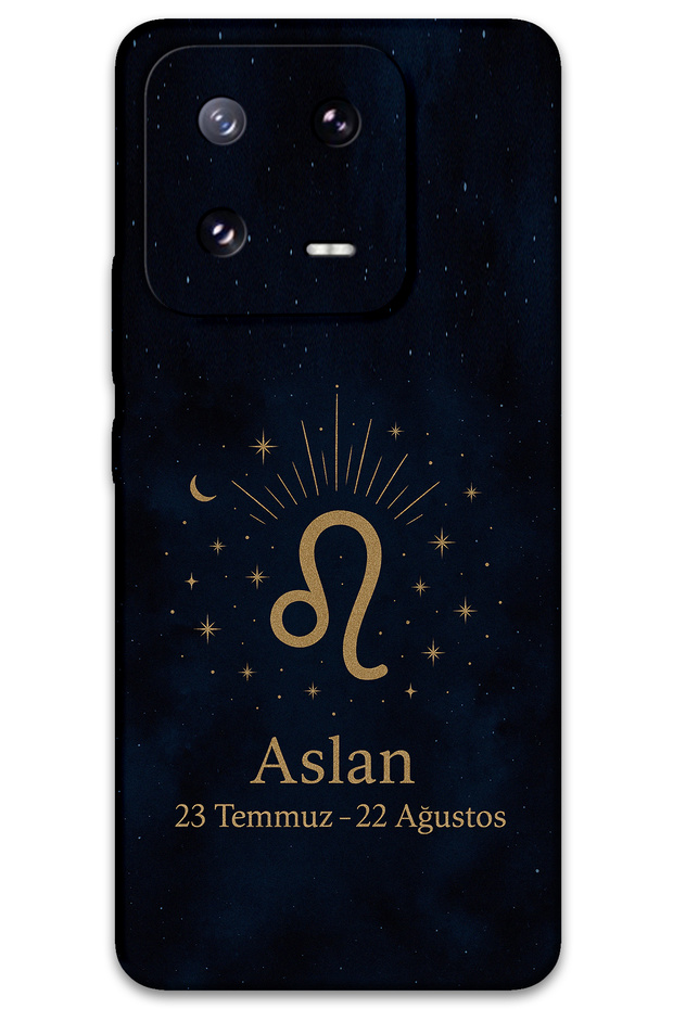 Xiaomi Mi 13 Compatible Leo Pattern Phone Case + Screen Protector - 5772