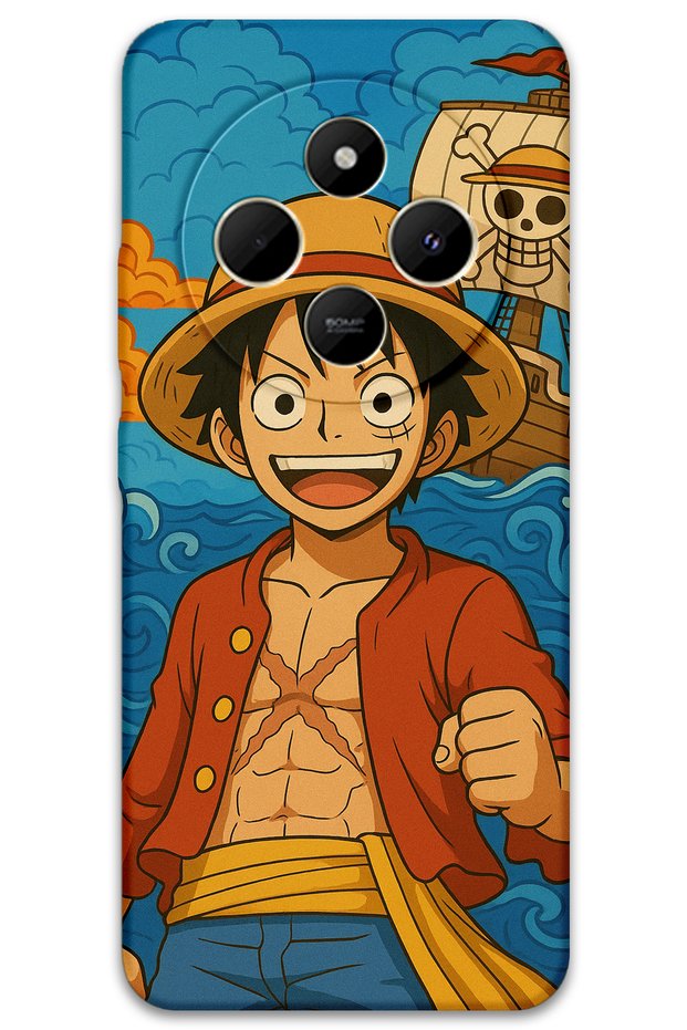 Xiaomi Redmi 14C Compatible Anime Patterned Phone Case + Screen Protector - 5753