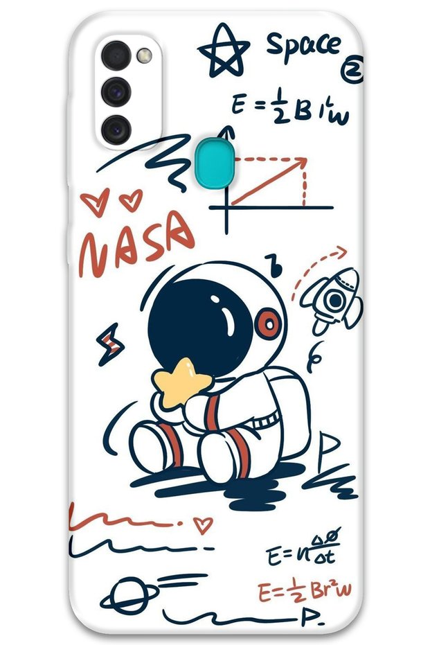 Galaxy M30S Compatible Anime Patterned Phone Case + Screen Protector - 5755