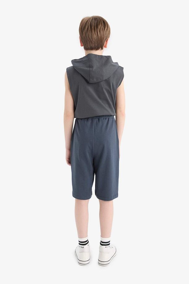 Erkek Çocuk Beli Lastikli Basic Düz Şort E0161a825sm - 7