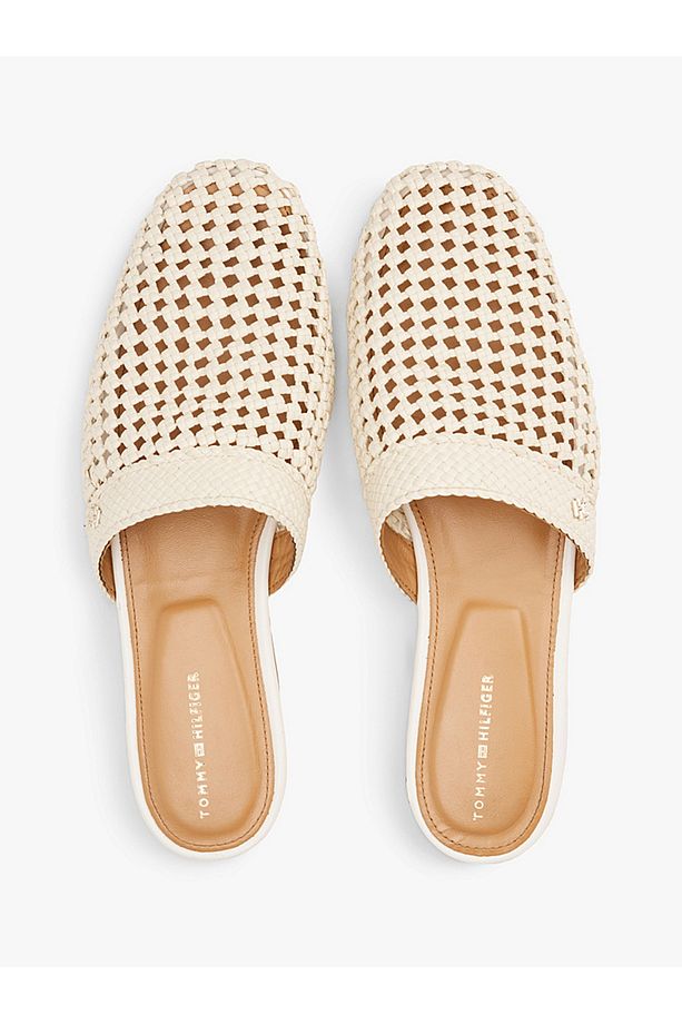 The Runway Collection TH Monogram Crochet Mules - 4