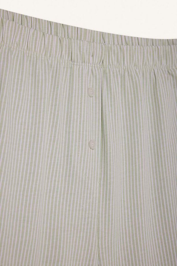 Pijama Takımı Regular Fit Baskılı Kısa Kollu Üst Şort-Fall in Love F5579AX25SM - 5