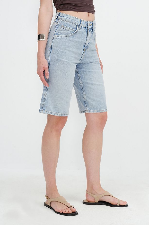 Bermuda Denim Şort Ş8718-PNF - 4