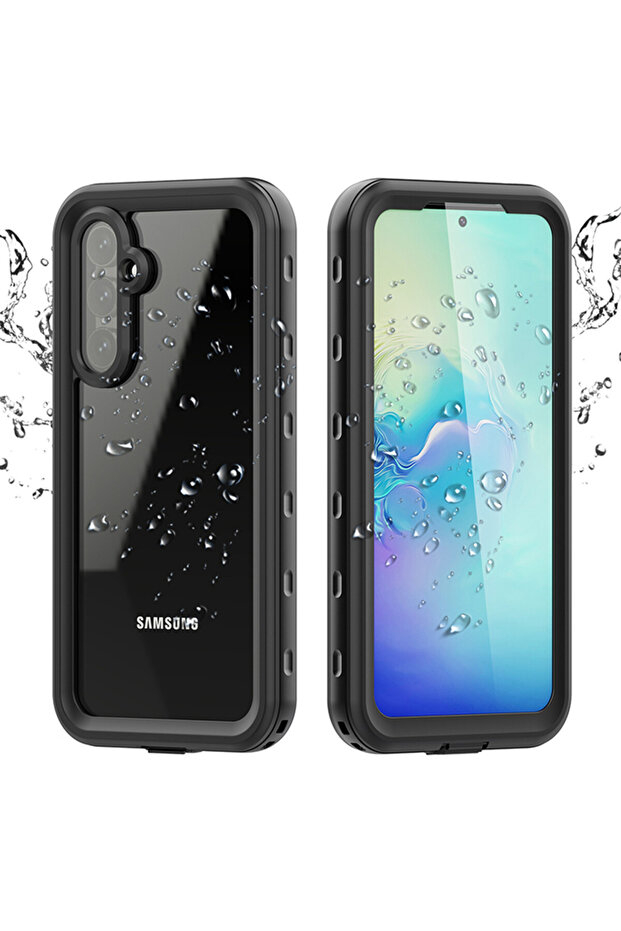 Case for Samsung Galaxy A54 - ShellBox Waterproof IP68 Case - Black