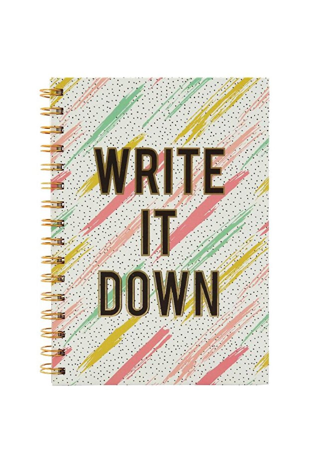 دفتر تمارين "اكتبها" A5، 80 ورقة، مسطرة واحدة (عربي)، أبيض - 1