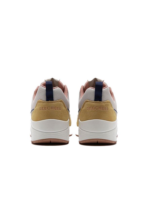 Uno - Retro One Erkek Bej Sneakers - 6