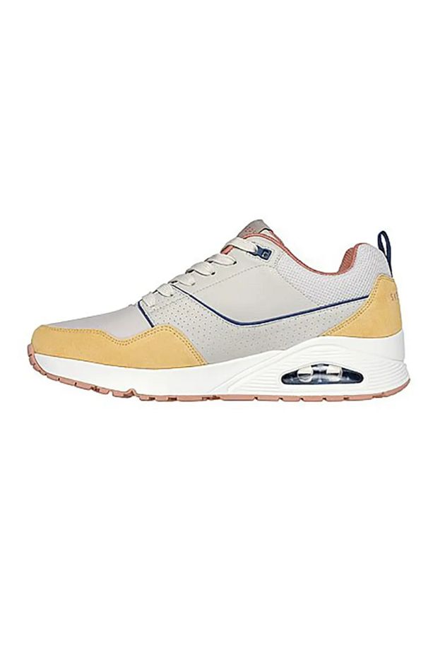 Uno - Retro One Erkek Bej Sneakers - 3