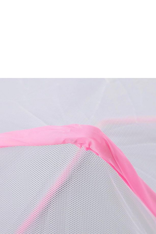 KATLANABİLİR PEMBE ÇOCUK VE BEBEK KAMP CİBİNLİK - 6
