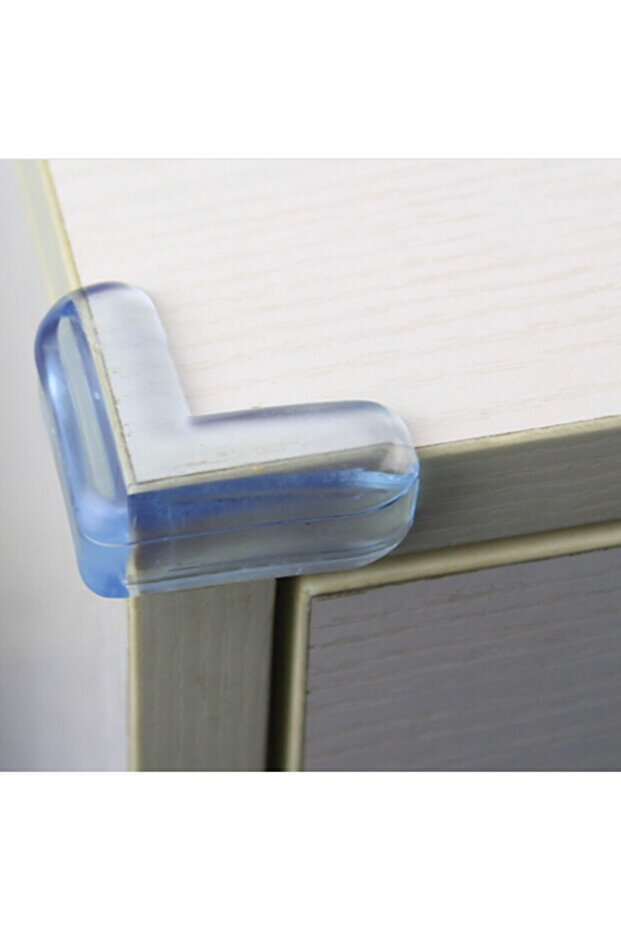 Children's Baby Silicone Transparent Table Coffee Table Zigon Pointed Corner Protector with Triangular Structure and Multiple Options - 3