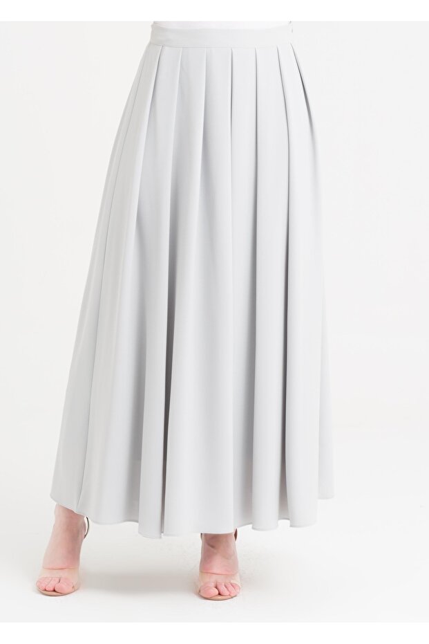 Sık Pileli Etek - 6