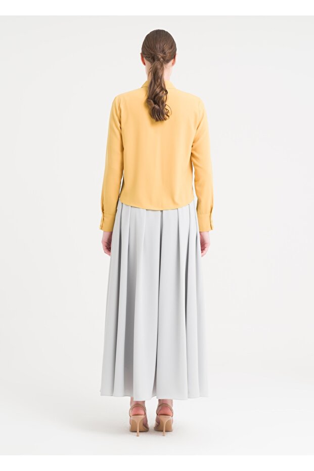 Sık Pileli Etek - 3