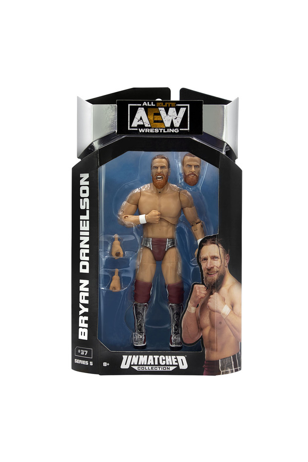 Jazwares Aew Characters Model Action Figures S5 Bryan Danielson 37 - 5