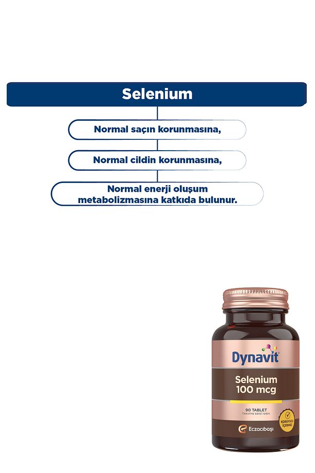 Selenium 100 mcg 90 Tablet - Selenyum - 6