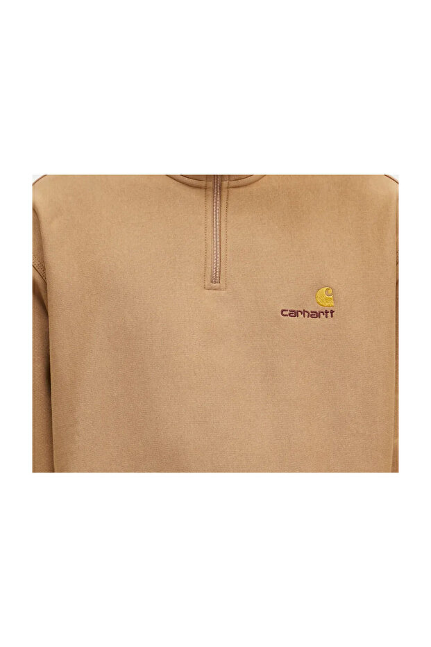 Půl zip American Script Sweat - 2