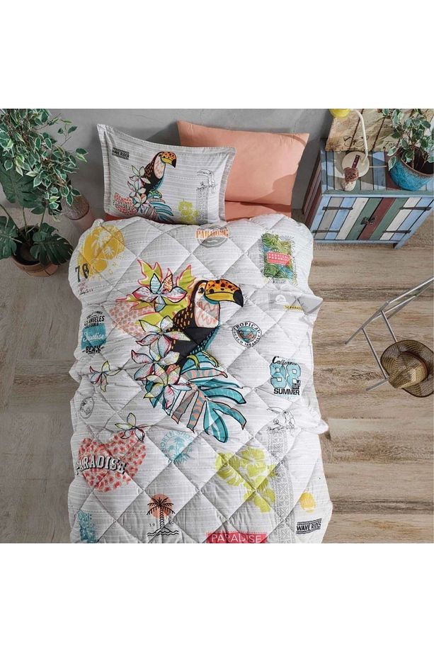 Ranforce % 100 Pamuk Tek Kişilik Uyku Seti Paradise - 1