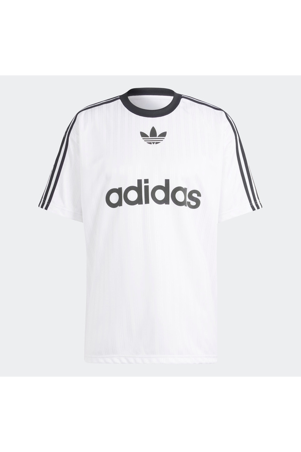 Adicolor Poly Erkek Beyaz Tişört (IM9459) - 6