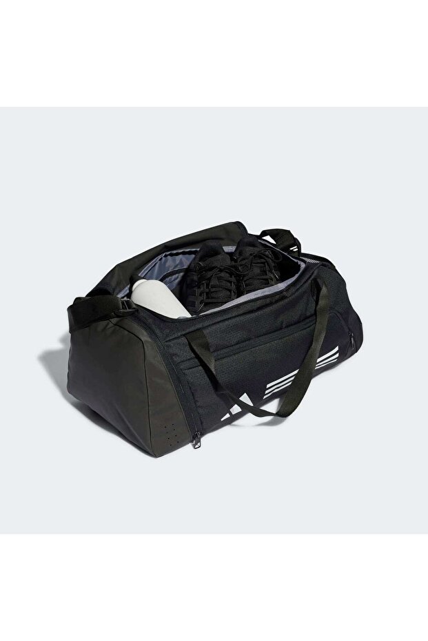 حقيبة رياضية Essentials 3-Stripes صغيرة من نوع دافل - 4