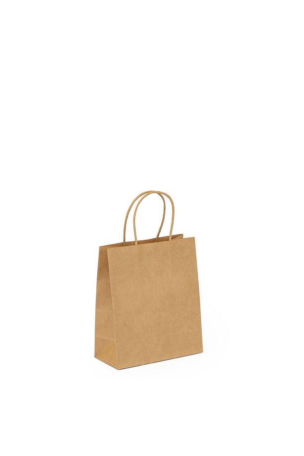 Mini Kraft Kağıt Çanta/poşet 25 Adet - 5