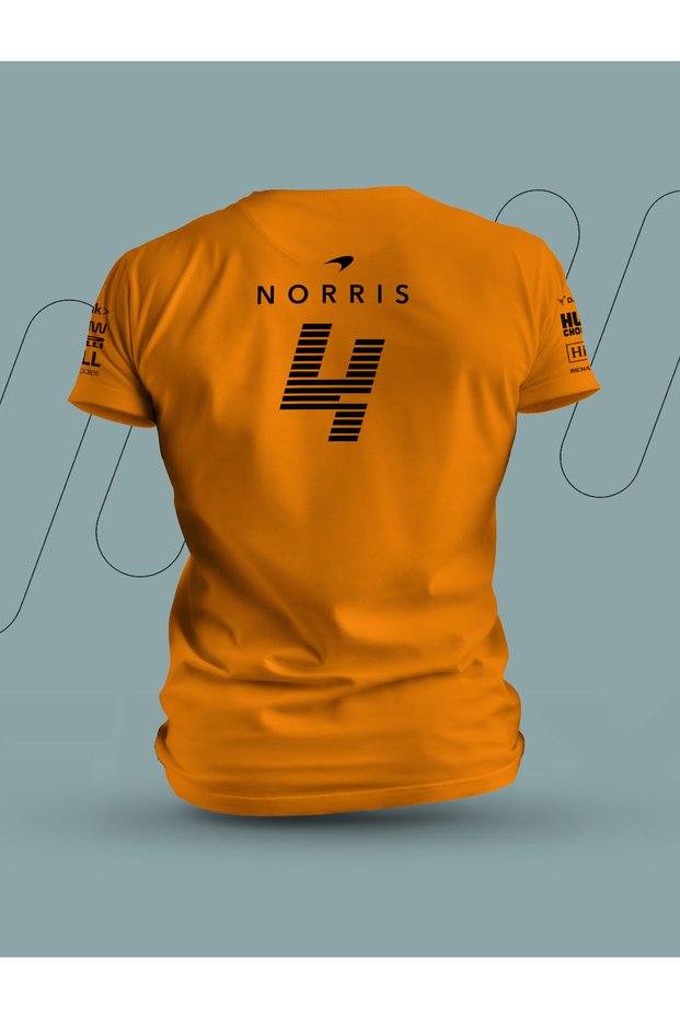 Lando Norris Signed Mcl 2021 T-Shirt