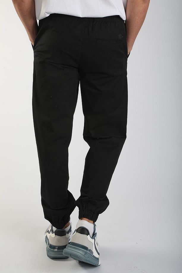 Jogger 2 Erkek Dokuma Pantolon Siyah - 3
