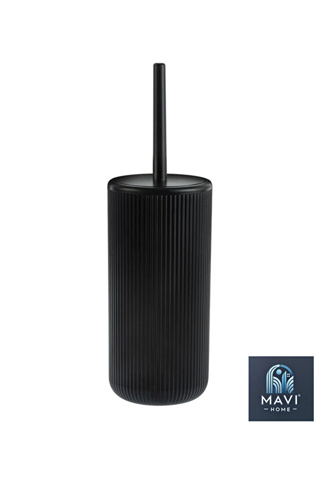 Siyah Çizgili Wc Fırçası - Tuvalet Fırçası - Ofis Wc Fırçası - 3