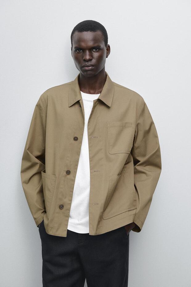 Cepli %100 pamuklu ceket - 2