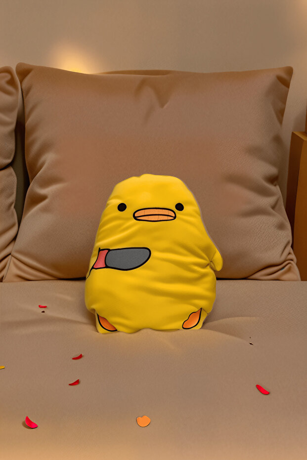 Gift Killer Chick Plush Pillow Sleeping Friend Plush Toy Chick Soft Fabric