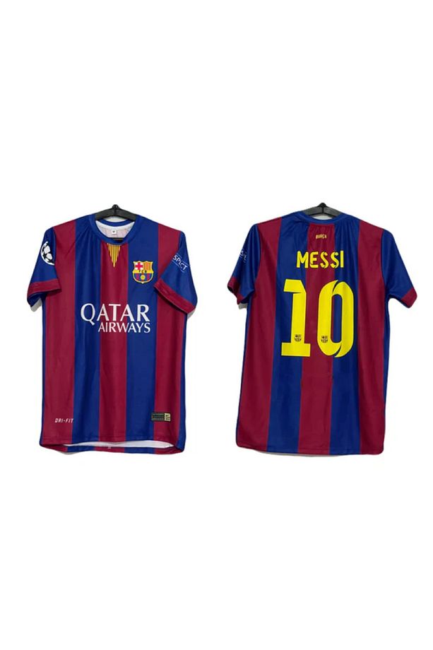 F.c B.a.r.c.e.l.o.n.a 2015 Sezonu L. Messi Nostalji Forması - 1