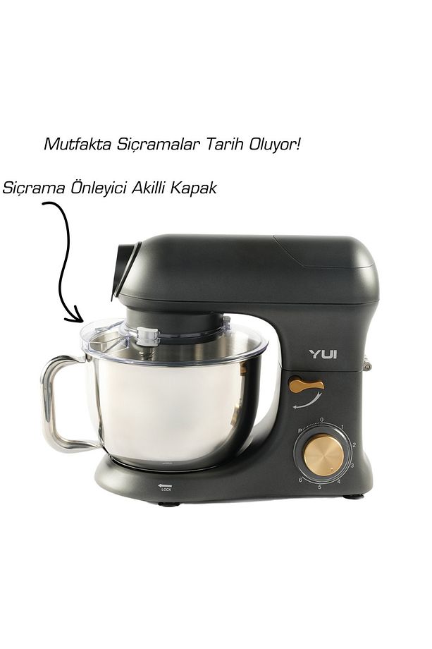 M200 Multi-fonksiyonel 3'ü Bir Arada Döküm Gövde Stand Mikser Kıyma Setli Ve Blender Özellikli 1800w - 2