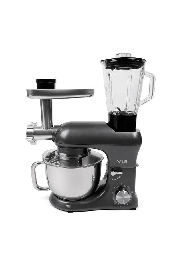 M200 Multi-fonksiyonel 3'ü Bir Arada Döküm Gövde Stand Mikser Kıyma Setli Ve Blender Özellikli 1800w - 2