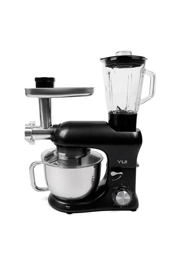 M200 Multi-fonksiyonel 3'ü Bir Arada Döküm Gövde Stand Mikser Kıyma Setli Ve Blender Özellikli 1800w - 2