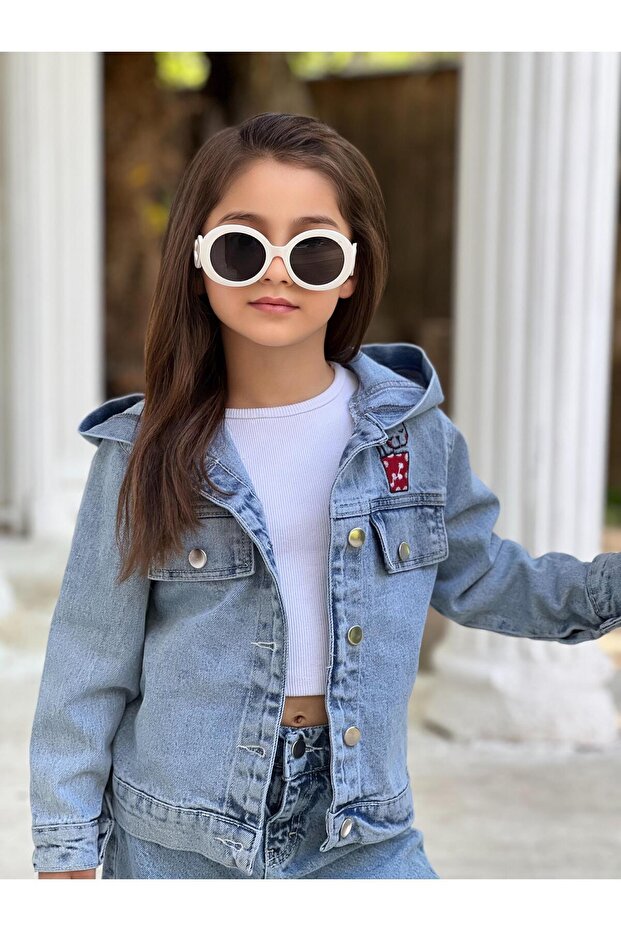 Daisy Girl's Denim Jacket